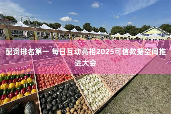 配资排名第一 每日互动亮相2025可信数据空间推进大会